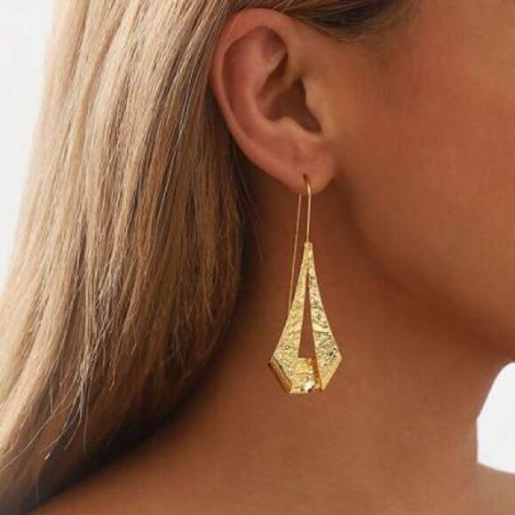 Geo dangle earrings N1280 - Picture 1 of 4